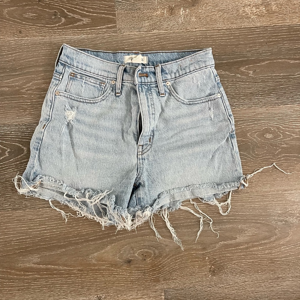 Madewell High Rise Denim Shorts (Size 27)